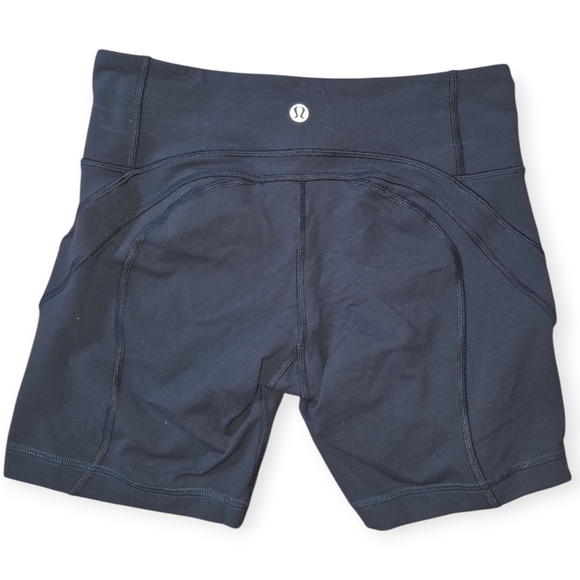 ☆Lululemon Athletica Gray Biker Shorts☆ - Picture 2 of 2